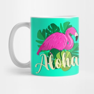 Flamingo Aloha Mug